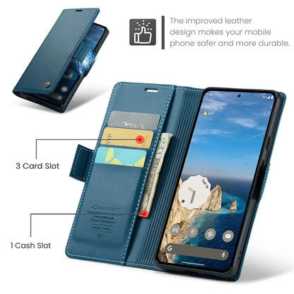 CASEME 023 Series For Google Pixel 9 Pro  /  Pixel 9 Case RFID Blocking Glossy Stand Phone Cover