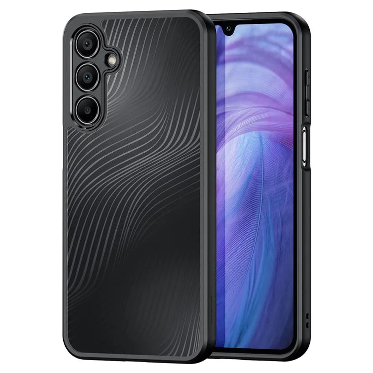 DUX DUCIS Aimo Series For Samsung Galaxy A16 5G / 4G Case TPU+PC Matte Phone Cover (REACH Certification) - Black