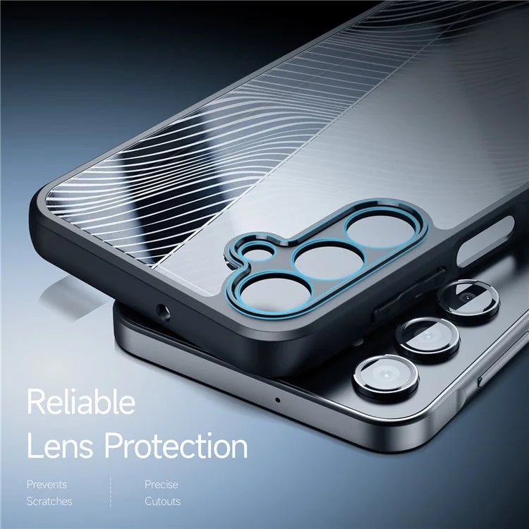 DUX DUCIS Aimo Series For Samsung Galaxy A16 5G / 4G Case TPU+PC Matte Phone Cover (REACH Certification) - Black