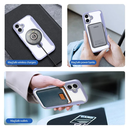 DUX DUCIS Skin X Pro Series for iPhone 16 Plus Case Compatible with MagSafe Leather Cover Kickstand