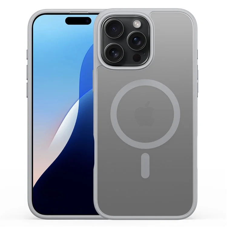 DUX DUCIS Yind Series For iPhone 16 Pro Max Magnetic Case TPU Frame Matte PC Back Phone Cover