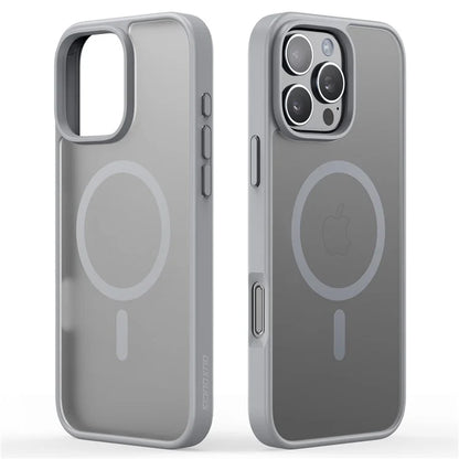 DUX DUCIS Yind Series For iPhone 16 Pro Max Magnetic Case TPU Frame Matte PC Back Phone Cover