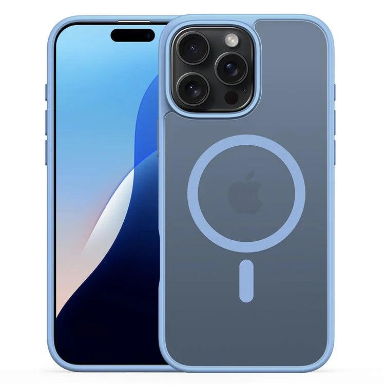 DUX DUCIS Yind Series For iPhone 16 Pro Max Magnetic Case TPU Frame Matte PC Back Phone Cover