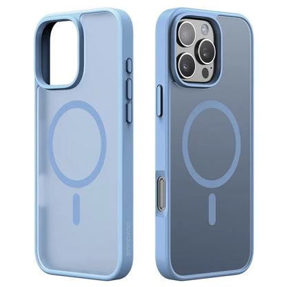 DUX DUCIS Yind Series For iPhone 16 Pro Max Magnetic Case TPU Frame Matte PC Back Phone Cover