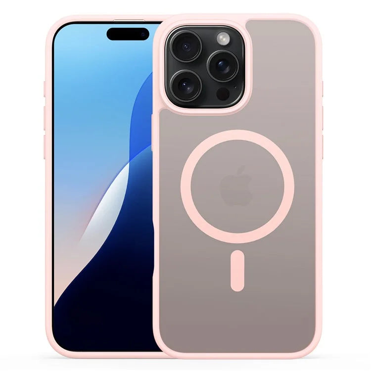 DUX DUCIS Yind Series For iPhone 16 Pro Max Magnetic Case TPU Frame Matte PC Back Phone Cover