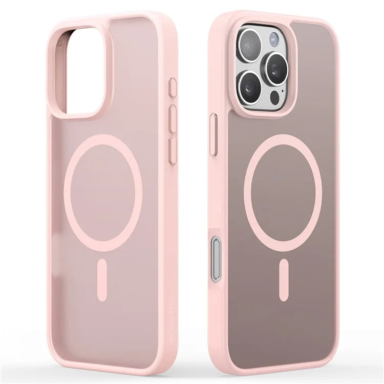 DUX DUCIS Yind Series For iPhone 16 Pro Max Magnetic Case TPU Frame Matte PC Back Phone Cover