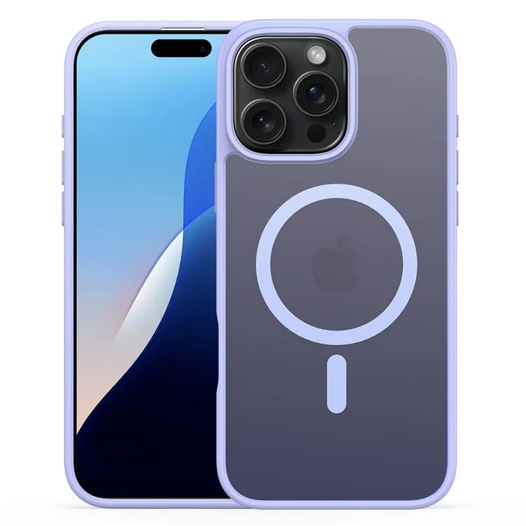 DUX DUCIS Yind Series For iPhone 16 Pro Max Magnetic Case TPU Frame Matte PC Back Phone Cover