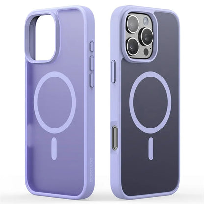 DUX DUCIS Yind Series For iPhone 16 Pro Max Magnetic Case TPU Frame Matte PC Back Phone Cover