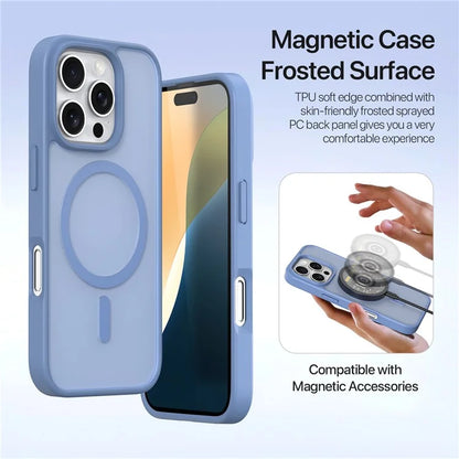 DUX DUCIS Lawa Series for iPhone 16 Pro Max Magnetic Case Cowhide Leather Detachable Phone Cover