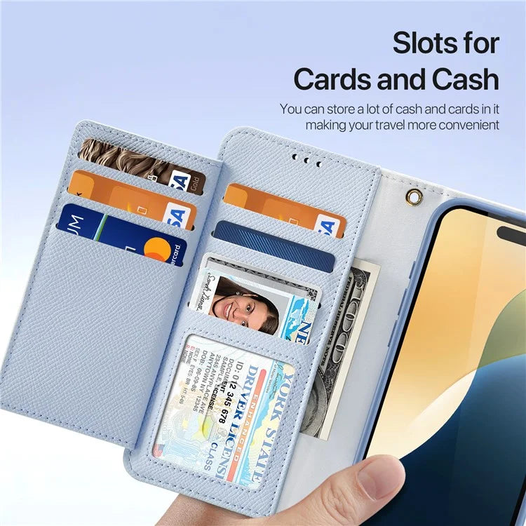 DUX DUCIS Lawa Series for iPhone 16 Pro Max Magnetic Case Cowhide Leather Detachable Phone Cover