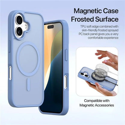 DUX DUCIS Lawa Series for iPhone 16 Plus Case Compatible with MagSafe Detachable Cowhide Leather Wallet Cover