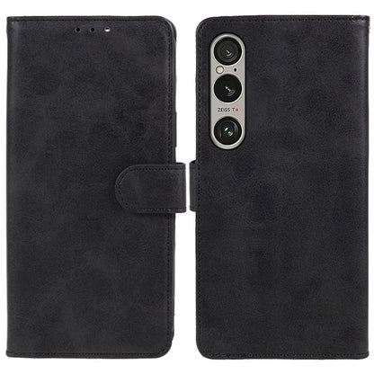 For Sony Xperia 1 VI Case PU Leather Stand Function Folio Phone Cover