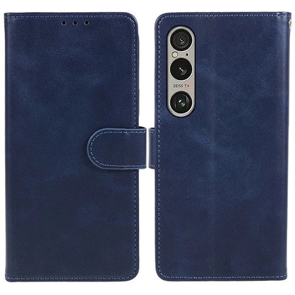 For Sony Xperia 1 VI Case PU Leather Stand Function Folio Phone Cover
