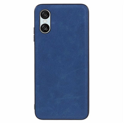 For Sony Xperia 10 VI Case Slim Retro Leather Back Cover Shell
