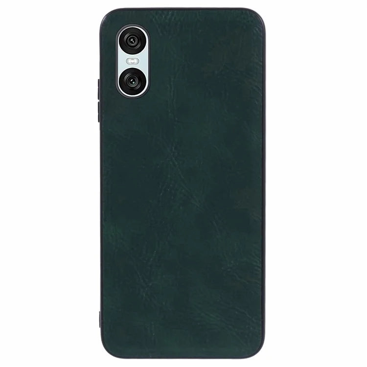 For Sony Xperia 10 VI Case Slim Retro Leather Back Cover Shell