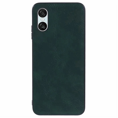 For Sony Xperia 10 VI Case Slim Retro Leather Back Cover Shell