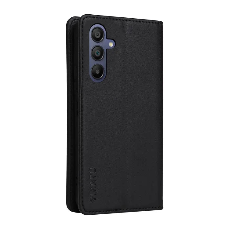 YIKATU YK-001 For Samsung Galaxy A16 5G Case Stand Leather Phone Cover Strong Magnetic Closure