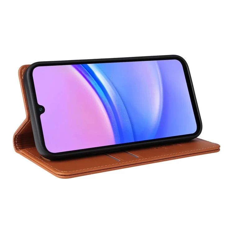 YIKATU YK-001 For Samsung Galaxy A16 5G Case Stand Leather Phone Cover Strong Magnetic Closure