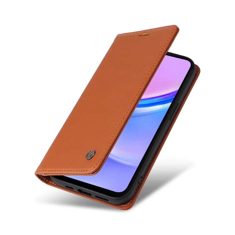YIKATU YK-001 For Samsung Galaxy A16 5G Case Stand Leather Phone Cover Strong Magnetic Closure