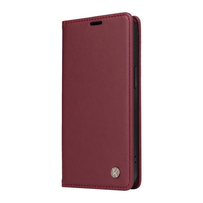 YIKATU YK-001 For Samsung Galaxy A16 5G Case Stand Leather Phone Cover Strong Magnetic Closure