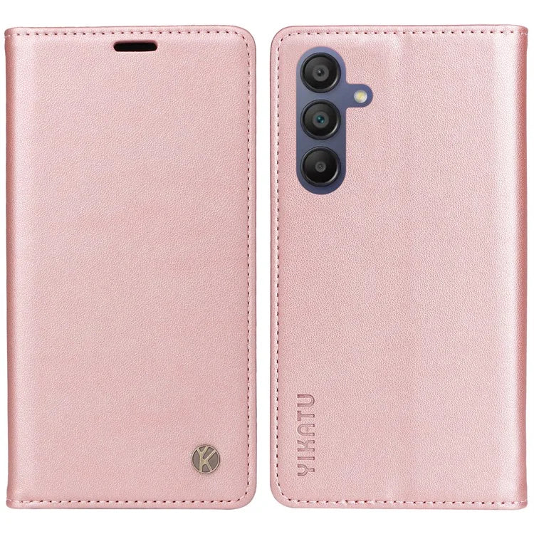YIKATU YK-001 For Samsung Galaxy A16 5G Case Stand Leather Phone Cover Strong Magnetic Closure