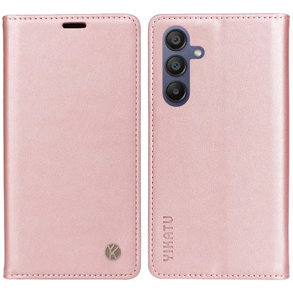 YIKATU YK-001 For Samsung Galaxy A16 5G Case Stand Leather Phone Cover Strong Magnetic Closure