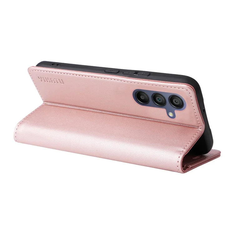 YIKATU YK-001 For Samsung Galaxy A16 5G Case Stand Leather Phone Cover Strong Magnetic Closure