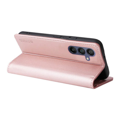 YIKATU YK-001 For Samsung Galaxy A16 5G Case Stand Leather Phone Cover Strong Magnetic Closure