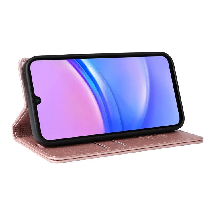 YIKATU YK-001 For Samsung Galaxy A16 5G Case Stand Leather Phone Cover Strong Magnetic Closure