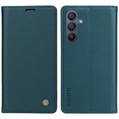 YIKATU YK-001 For Samsung Galaxy A16 5G Case Stand Leather Phone Cover Strong Magnetic Closure