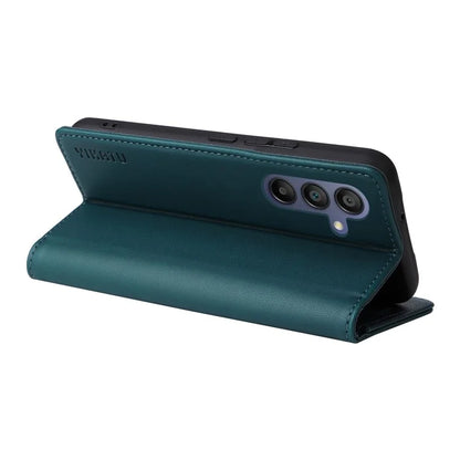 YIKATU YK-001 For Samsung Galaxy A16 5G Case Stand Leather Phone Cover Strong Magnetic Closure