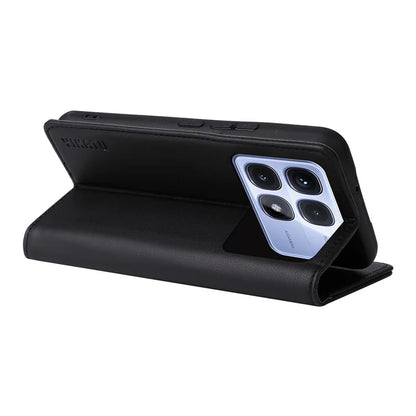 YIKATU YK-001 For Xiaomi Redmi K70 Ultra Case Stand Leather Phone Cover Strong Magnetic Closure