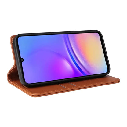 YIKATU YK-001 For Samsung Galaxy A06 Case Stand Leather Phone Cover Strong Magnetic Closure