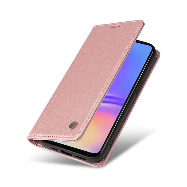 YIKATU YK-001 For Samsung Galaxy A06 Case Stand Leather Phone Cover Strong Magnetic Closure