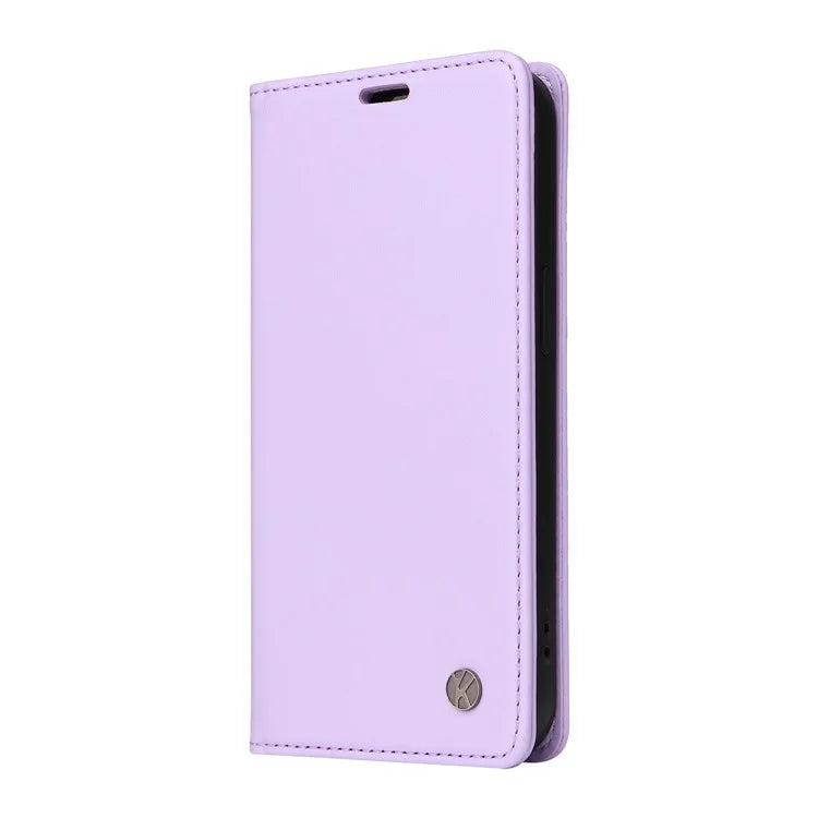 YIKATU YK-001 For Samsung Galaxy A06 Case Stand Leather Phone Cover Strong Magnetic Closure