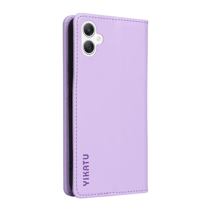 YIKATU YK-001 For Samsung Galaxy A06 Case Stand Leather Phone Cover Strong Magnetic Closure
