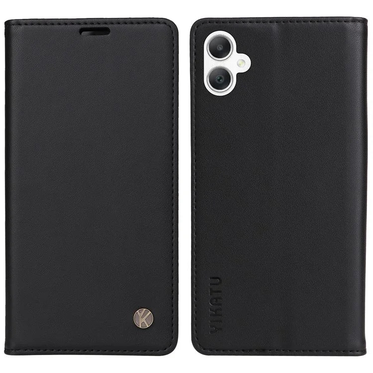 YIKATU YK-001 For Samsung Galaxy A06 Case Stand Leather Phone Cover Strong Magnetic Closure