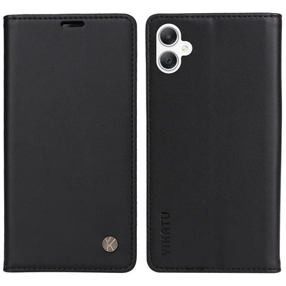 YIKATU YK-001 For Samsung Galaxy A06 Case Stand Leather Phone Cover Strong Magnetic Closure