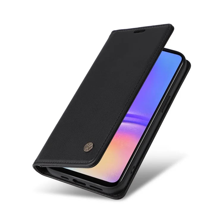 YIKATU YK-001 For Samsung Galaxy A06 Case Stand Leather Phone Cover Strong Magnetic Closure