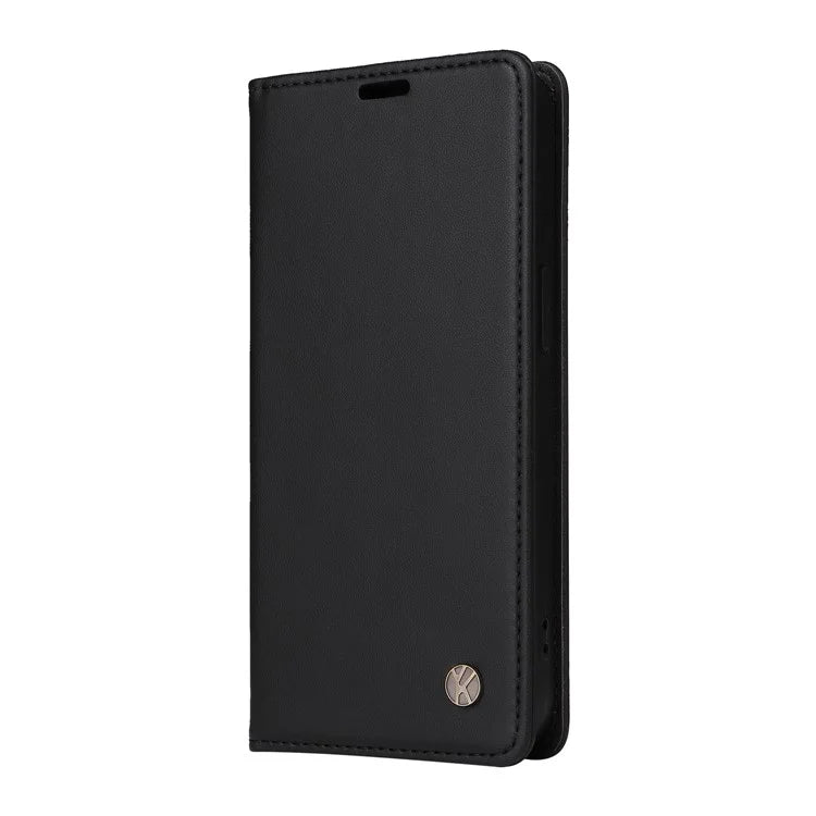 YIKATU YK-001 For Samsung Galaxy A06 Case Stand Leather Phone Cover Strong Magnetic Closure
