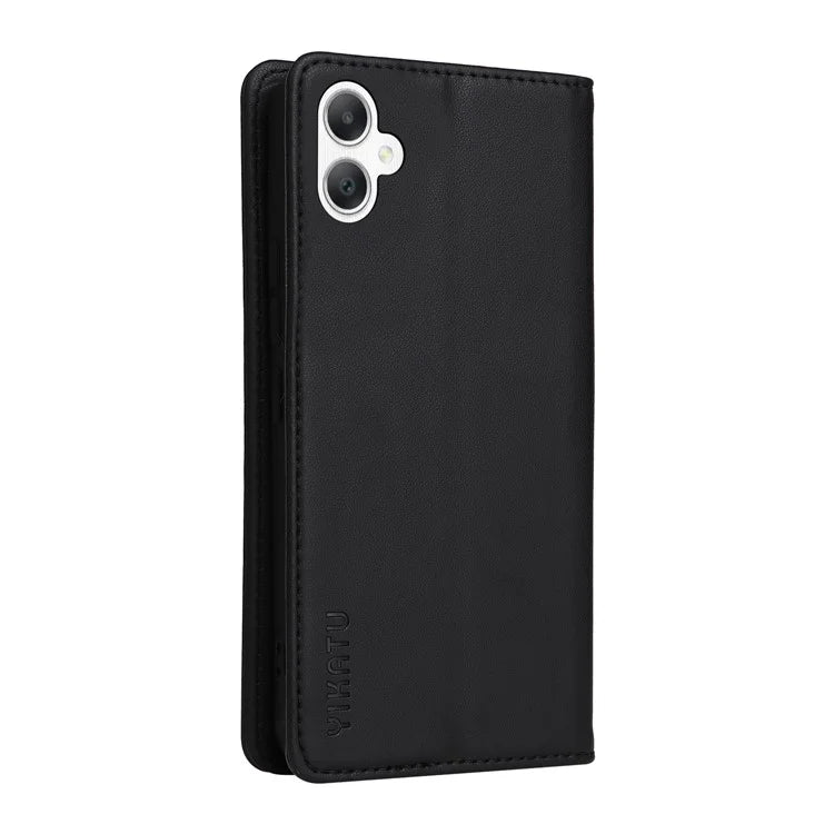 YIKATU YK-001 For Samsung Galaxy A06 Case Stand Leather Phone Cover Strong Magnetic Closure