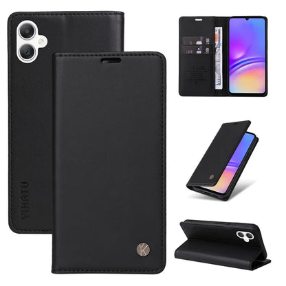 YIKATU YK-001 For Samsung Galaxy A06 Case Stand Leather Phone Cover Strong Magnetic Closure