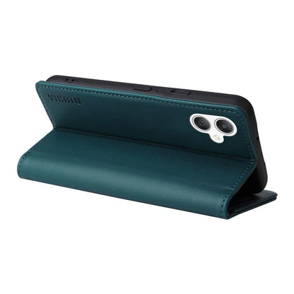 YIKATU YK-001 For Samsung Galaxy A06 Case Stand Leather Phone Cover Strong Magnetic Closure