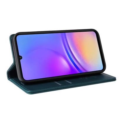 YIKATU YK-001 For Samsung Galaxy A06 Case Stand Leather Phone Cover Strong Magnetic Closure
