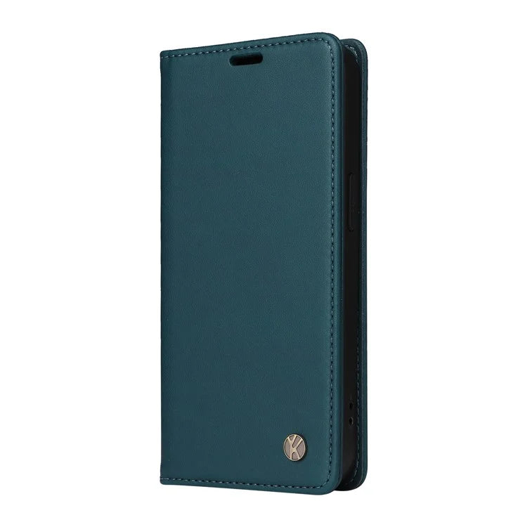 YIKATU YK-001 For Samsung Galaxy A06 Case Stand Leather Phone Cover Strong Magnetic Closure