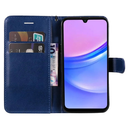 KT Leather Series-2 for Samsung Galaxy A16 5G Case Solid Color Leather Phone Cover Wallet Stand