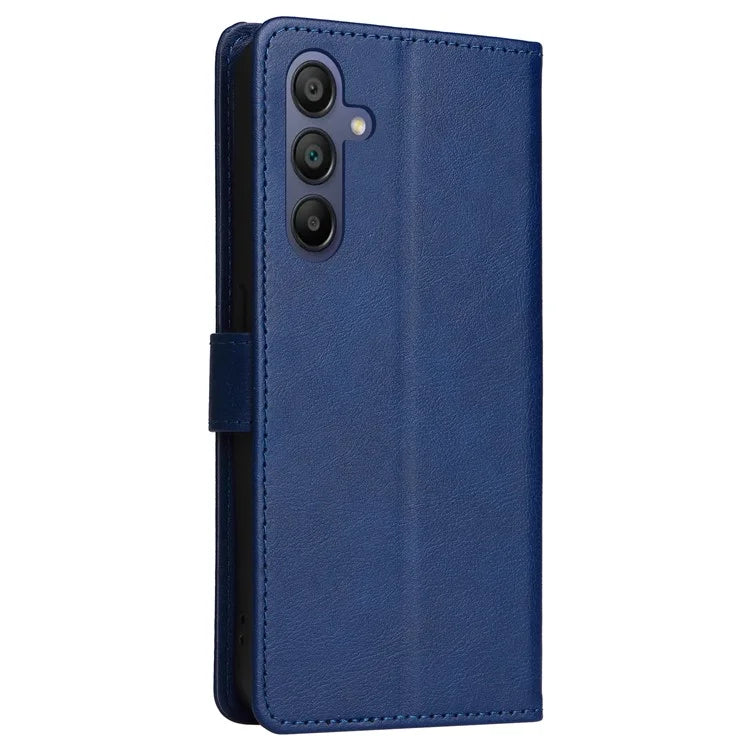 KT Leather Series-2 for Samsung Galaxy A16 5G Case Solid Color Leather Phone Cover Wallet Stand