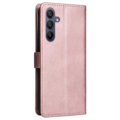 KT Leather Series-2 for Samsung Galaxy A16 5G Case Solid Color Leather Phone Cover Wallet Stand