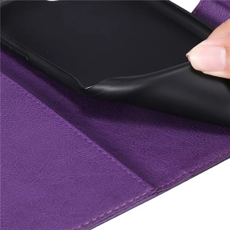 KT Leather Series-2 for Samsung Galaxy A16 5G Case Solid Color Leather Phone Cover Wallet Stand