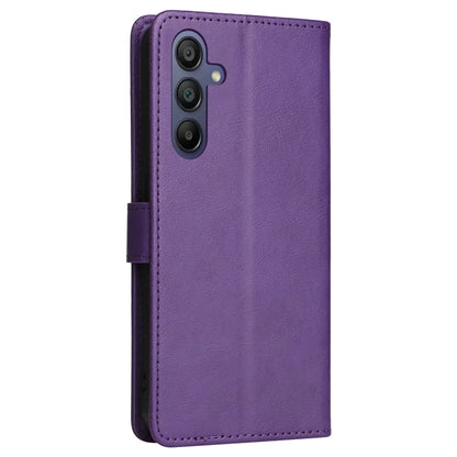 KT Leather Series-2 for Samsung Galaxy A16 5G Case Solid Color Leather Phone Cover Wallet Stand